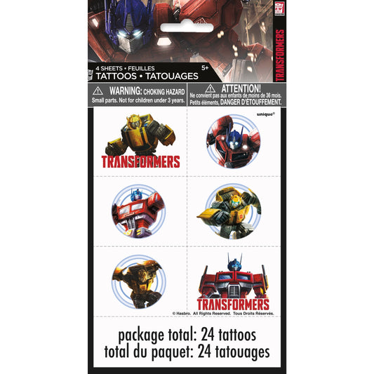 Transformers™ Tattoos, 24 Count