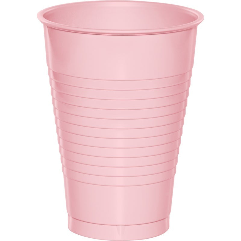 Tumblers 12 oz, Plastic, 20 Count – Classic Pink