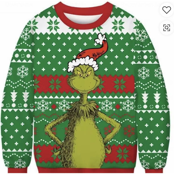 Ugly Grinch Sweatshirt