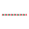 Vibrant Christmas 3D 14ft Garland Kit, Pink/Red/Green