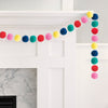 Vibrant Christmas 7' Pom Pom Garland