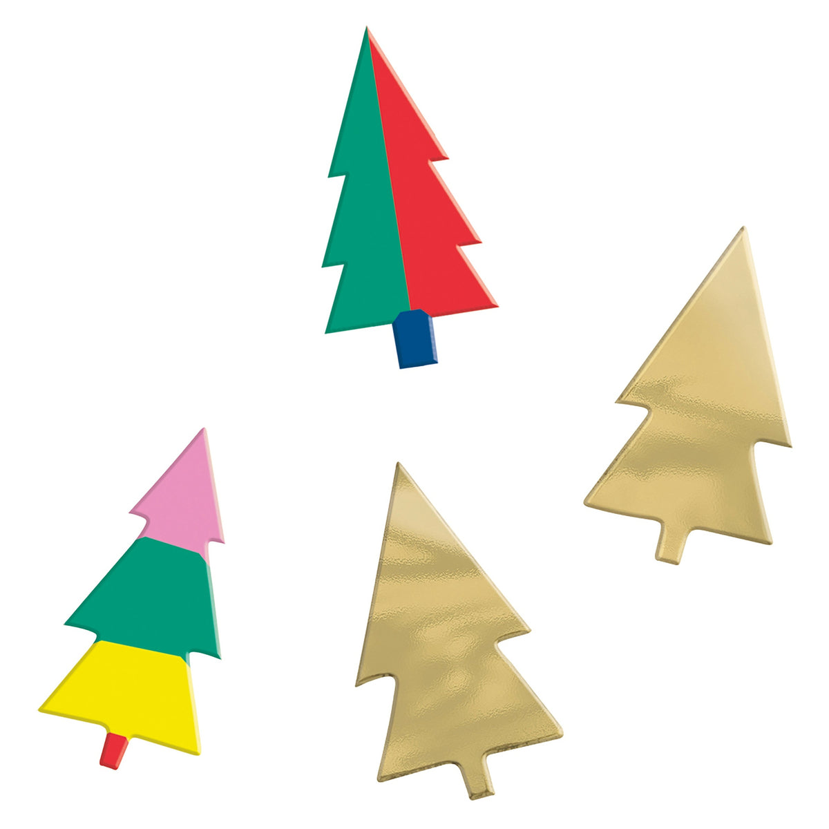 Vibrant Christmas Table Scatter Jumbo Confetti, 2 oz.
