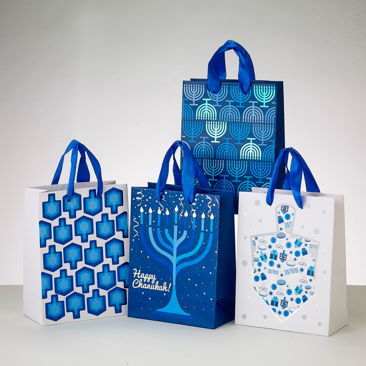Hanukkah Gift Bags, Set of 4