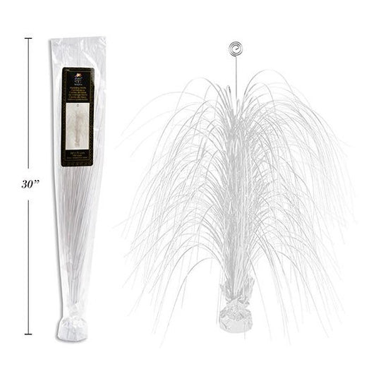 Wedding White Centerpiece 28in with Base