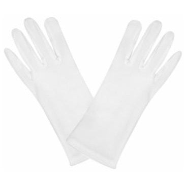 White Theatrical Gloves
