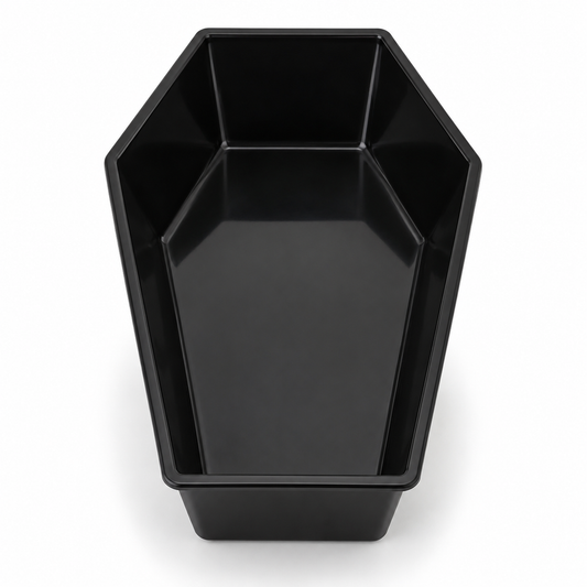 Coffin-Shaped Candy Dish, 12"