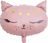 18" Kitty Cat Pink Foil Balloon