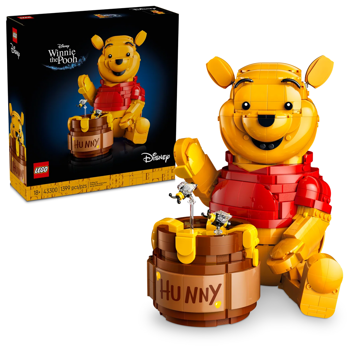 LEGO Disney Winnie the Pooh Commemorative Building Set for Adults