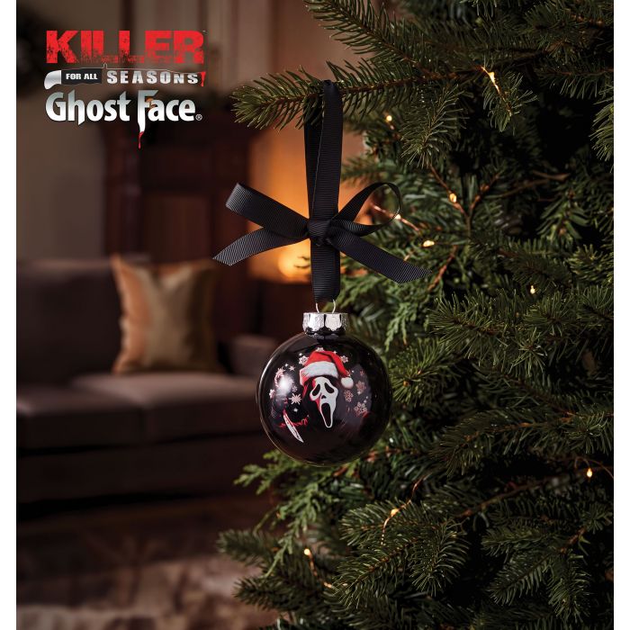 Ghost Face 4" Christmas Ornament