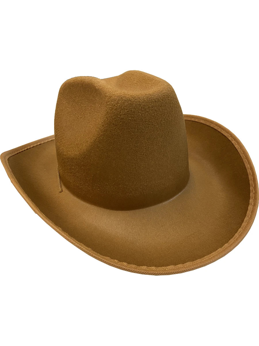 Adult Brown Rodeo Cowboy Hat