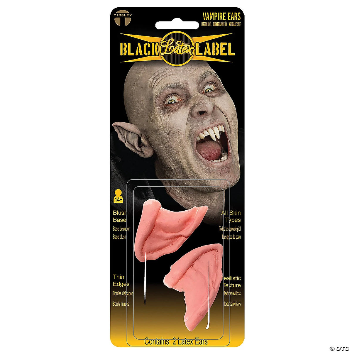 Vampire Ears Latex Prosthetic Costume Accessory