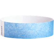 100-Count Sky Blue Wrist Tickets 3/4"