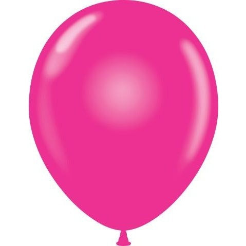 11" Tuftex Balloons 100 Per Package Magenta