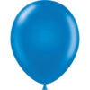 11" Tuftex Balloons 12 Per Package Metallic Blue