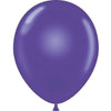 11" Tuftex Balloons 12 Per Package Purple