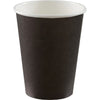 12 Oz. Paper Cups, 50 Count. - Jet Black