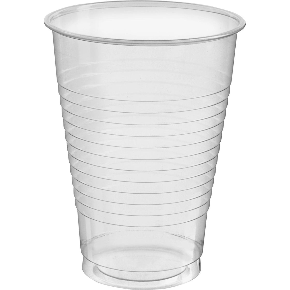 12 Oz. Plastic Cups, 50 Count. - Clear