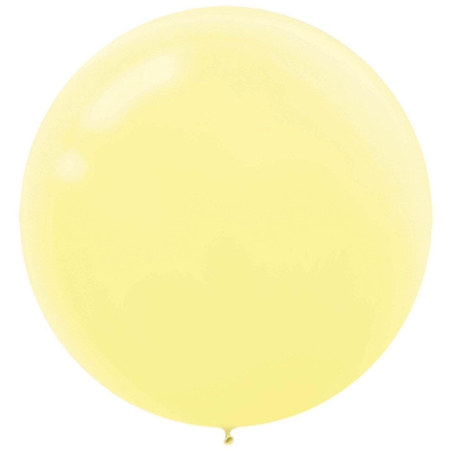 24" Round Latex Balloons - Pastel Assorted