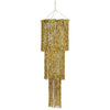 3-Tier Shimmering Chandelier Gold 1-Ply