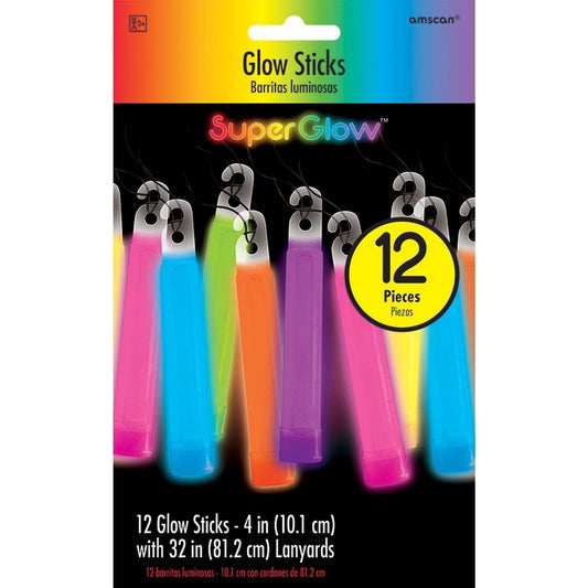 4" Glow Stick Value Pack - Multi Color
