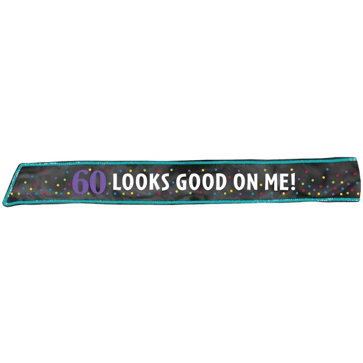 60Th Birthday Fabric Sash