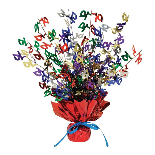 75 Gleam 'N Burst Centerpiece Multi-Color