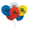 Ahoy Pirate 12" Latex Balloons, 8 Count