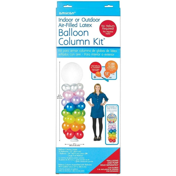 Air-Filled Latex Balloon Column Kit