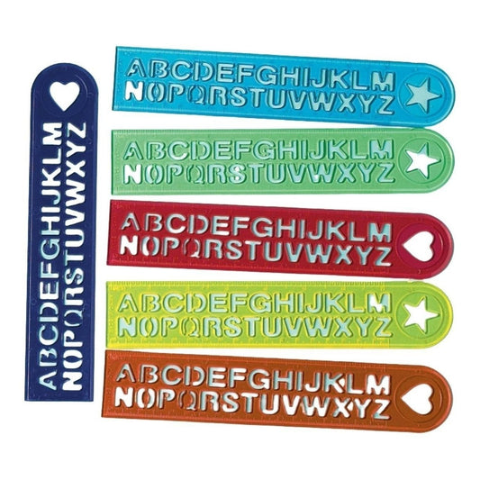 Alphabet Rulers