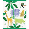 Animal Safari Loot Bags, 8 Count
