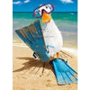 Avanti Duck Wearing Scuba Mask Birthday Greeting Card