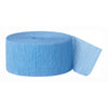 Baby Blue Crepe Streamer, 81 Ft