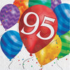 Balloon Blast 95Th Birthday Napkins