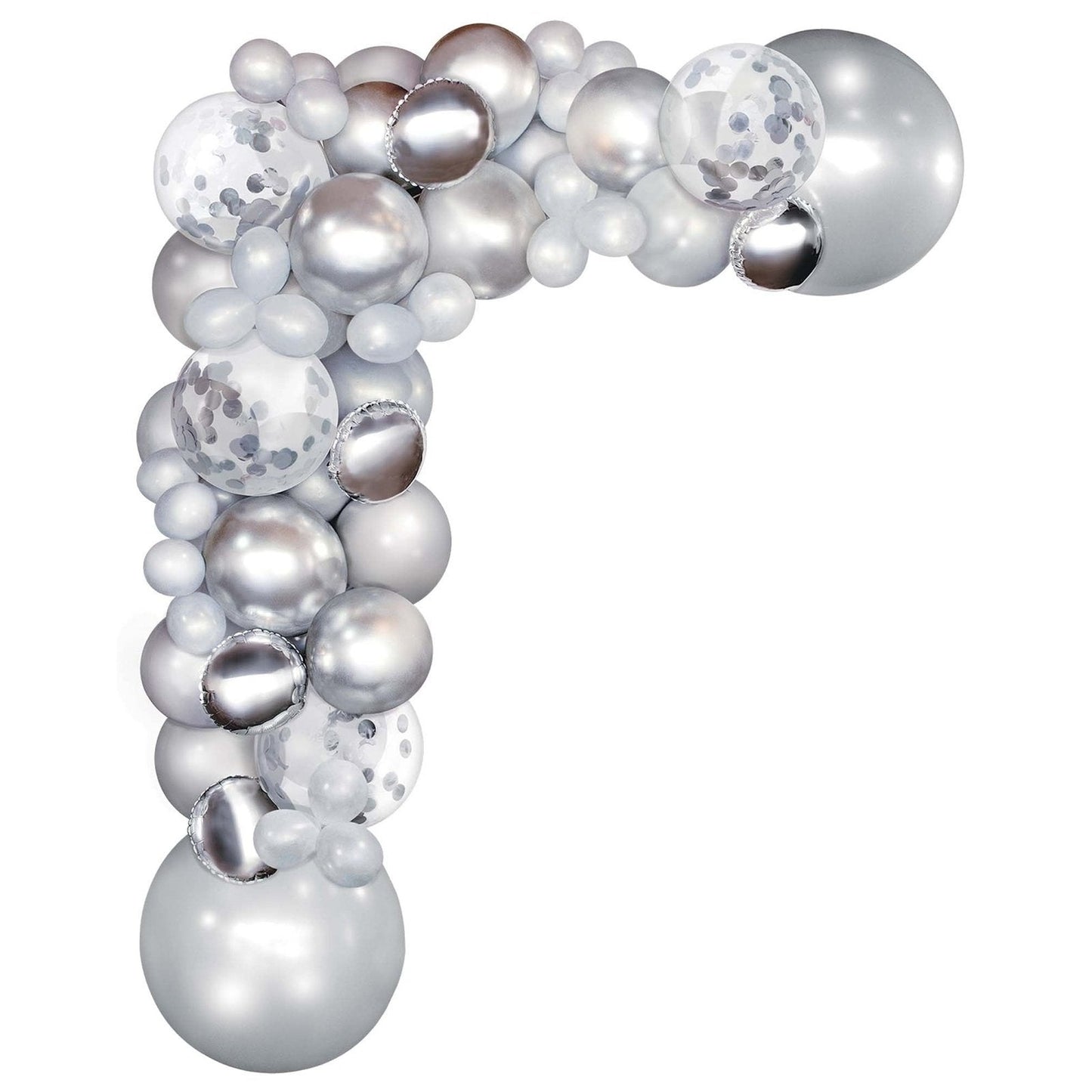 Balloon Garland Kit- Silver