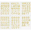 Balloon Stickers - Gold