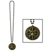 Beads W/Pirate Coin Medallion