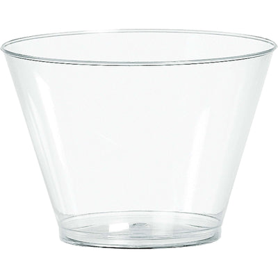 Big Party Pack Clear Plastic Tumblers, 5Oz.