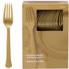 Big Party Pack Gold Plastic Forks