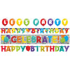 Birthday Celebration 4-In-1 Value Pack Banners