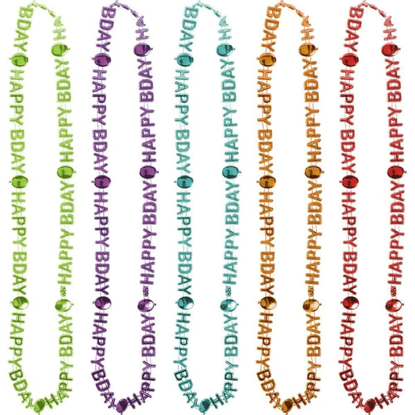 Birthday Celebration Necklaces