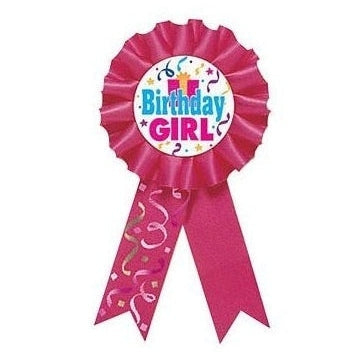 Birthday Girl Award Ribbon