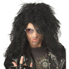 Wig - Heavy Metal Rocker Black