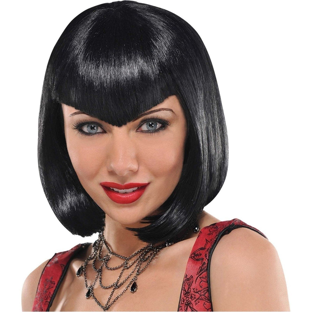 Sultry Black Wig
