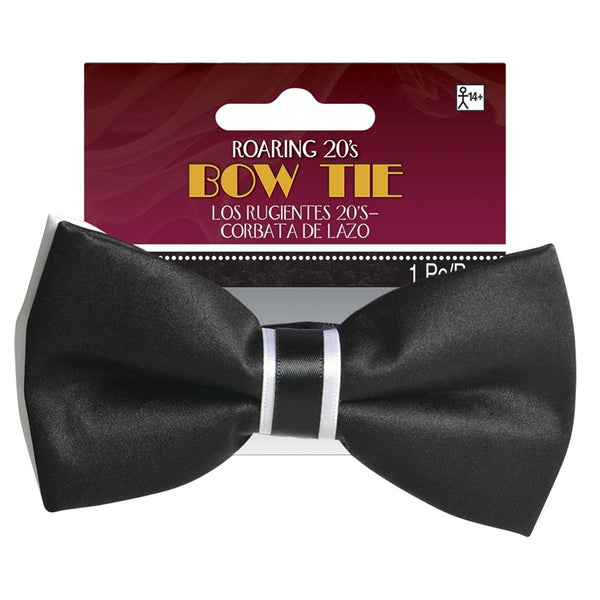 Black/White Bow Tie