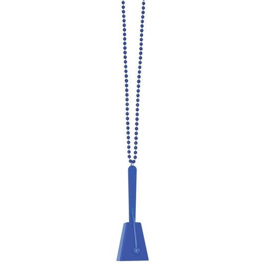 Blue Clacker Necklace