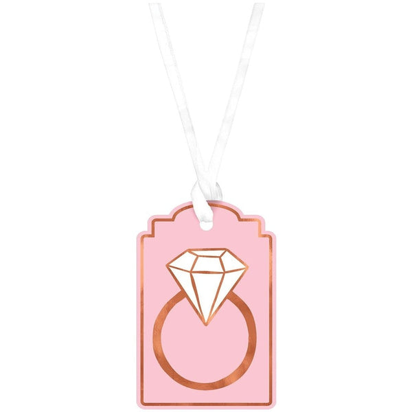 Blush Wedding Tags