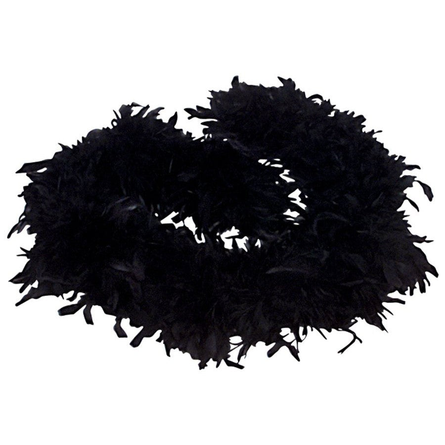 Feather Boa - Black
