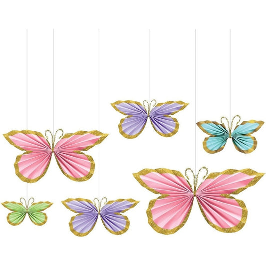 Butterfly Fan Decorations