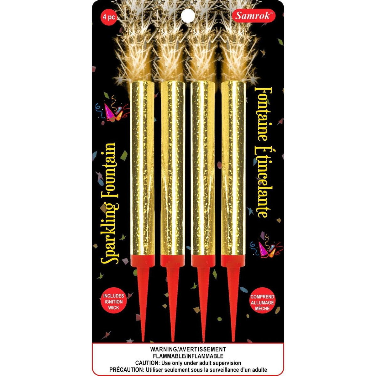 Cake Fountain - 4/Pkg