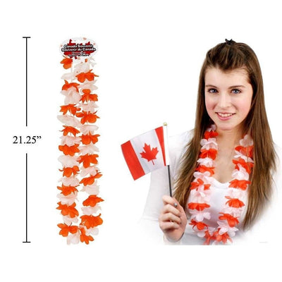 Canada 36" Rose Lei,